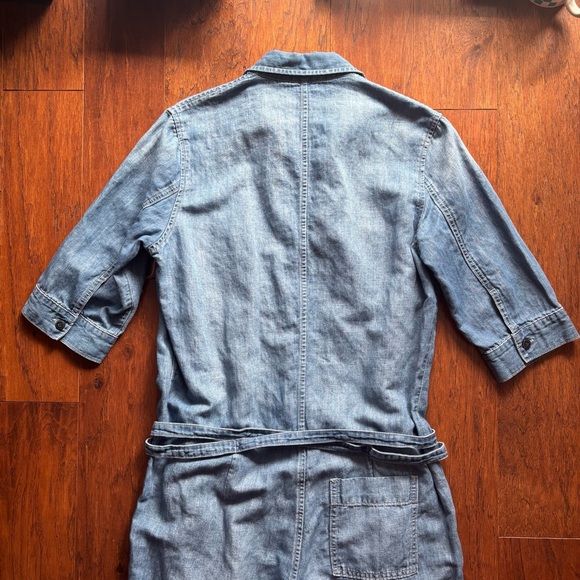 Gap 1969 Premium Linen Denim Jumpsuit | Size M - Picture 7 of 11